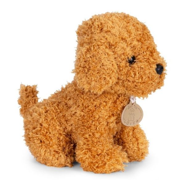 ECO TOYS Plišana igračka za decu, štene brown poodle, torba + četka za negu - EP2752021