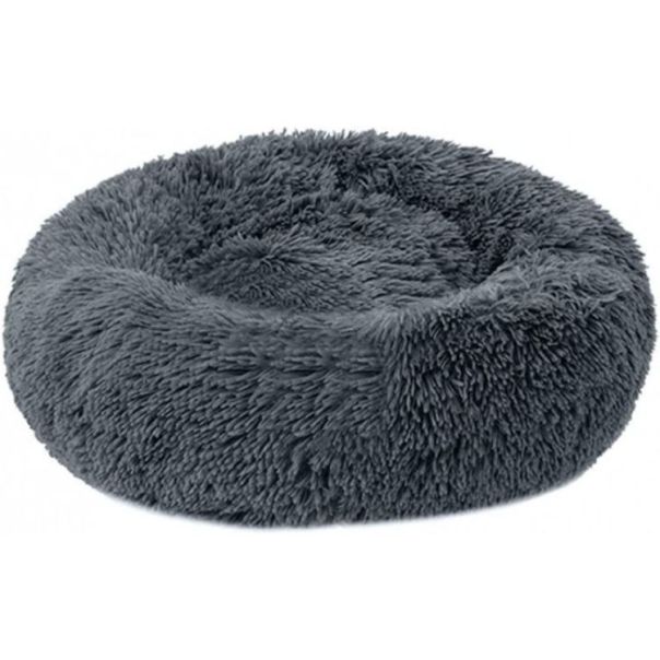 PETSI Plisani krevet za kucne ljubimce 100cm tamno siva - EP2883090