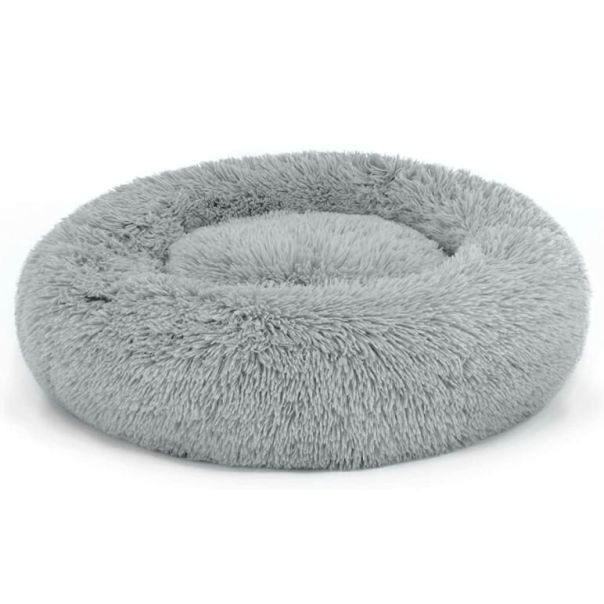 PETSI Plišani krevet za kućne ljubimce 60cm svetlo sivi - MODEL_15294_1