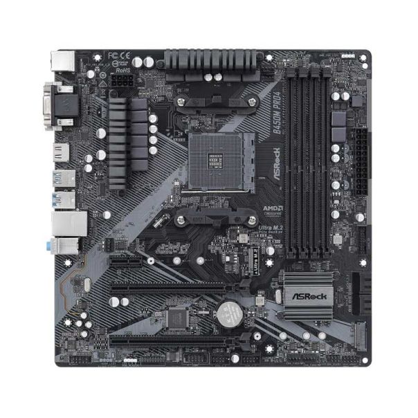 ASROCK Matična ploča B450M PRO4 R2.0 - PLO03228