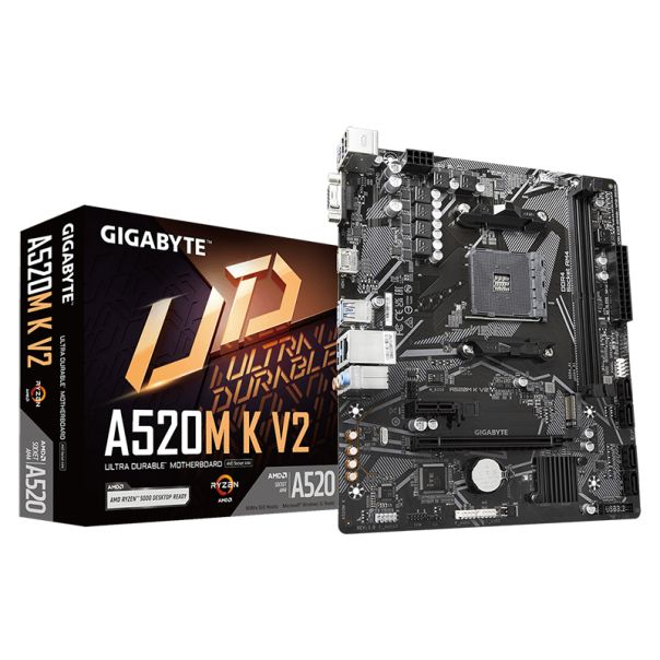 GIGABYTE A520M K V2 rev. 1.x matična ploča - EP3168338