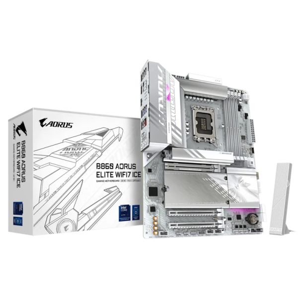 GIGABYTE B860 AORUS ELITE WIFI7 ICE rev. 1.0 matična ploča - EP3166461