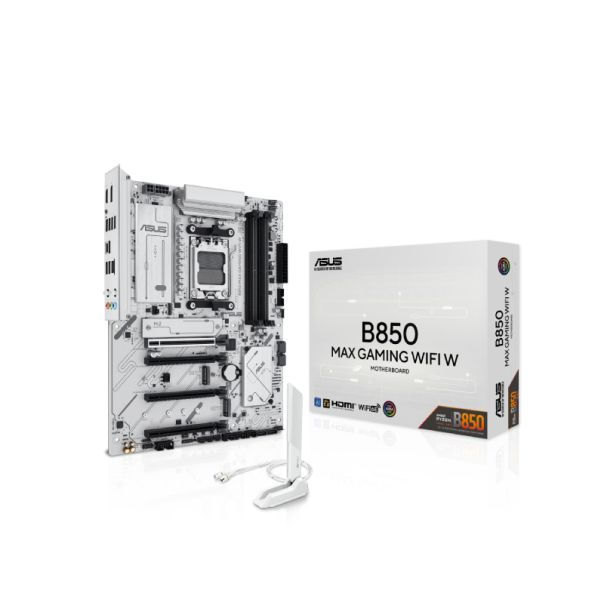 ASUS B850 MAX GAMING WIFI W bela matična ploča - EP2925998