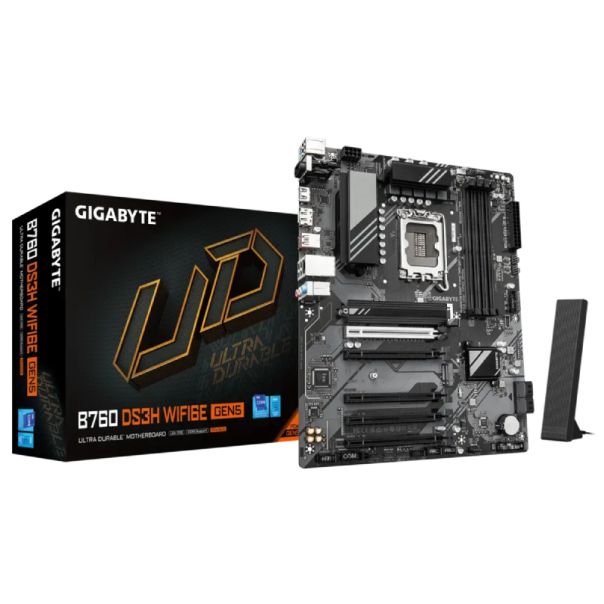GIGABYTE B760 DS3H WF6E GEN5 rev. 1.x matična ploča - EP2765856