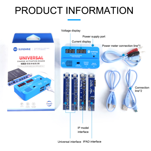 Ploca za aktiviranje baterija Sunshine SS-909 - 122159