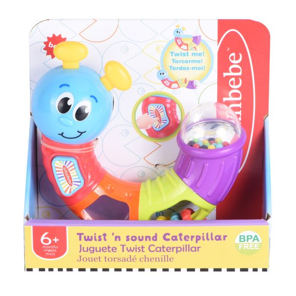 INFUNBEBE Muzička igračka za bebe Gusenica - PLT5432