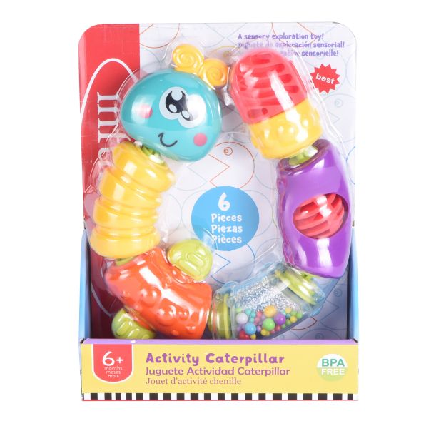 INFUNBEBE Edukativna igračka za bebe Gusenica - PLT6678