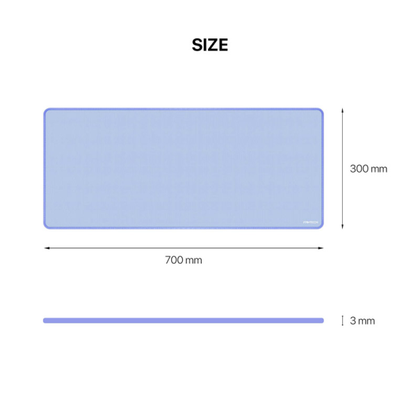 Podloga za miš Fantech MP70 Ddeskmat ljubičasta - G221874