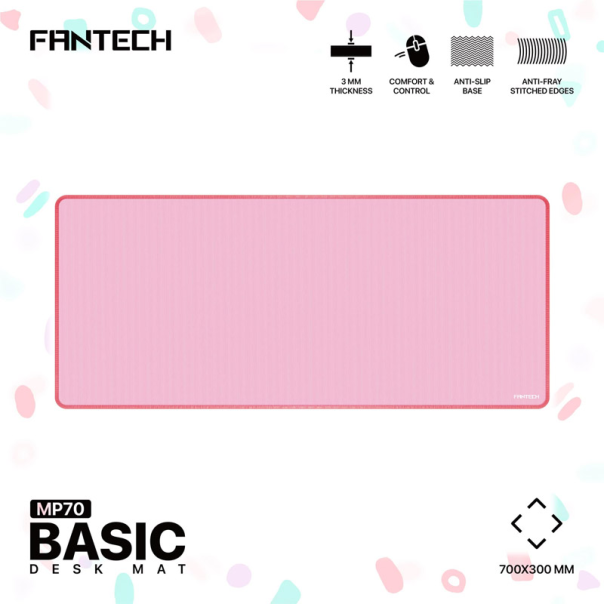 Podloga za miš Fantech MP70 Ddeskmat pink - G221875