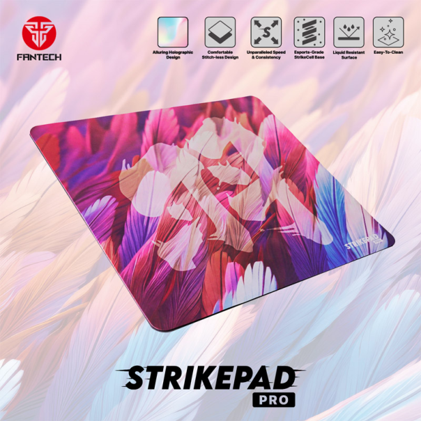 Podloga za miš Fantech MST491P Holographic Strikepad PRO crvena - G213448