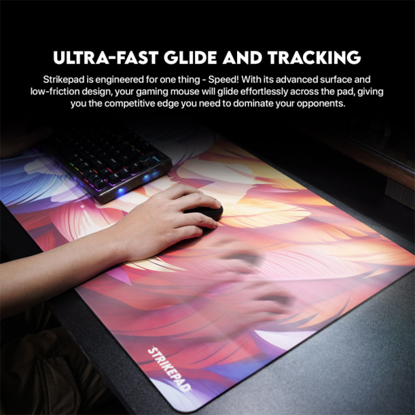 Podloga za miš Fantech MST901 Holographic Strikepad plava - G213447