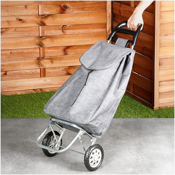 VILDE Kolica za pijacu 30L 489328, siva - POL000020A00000