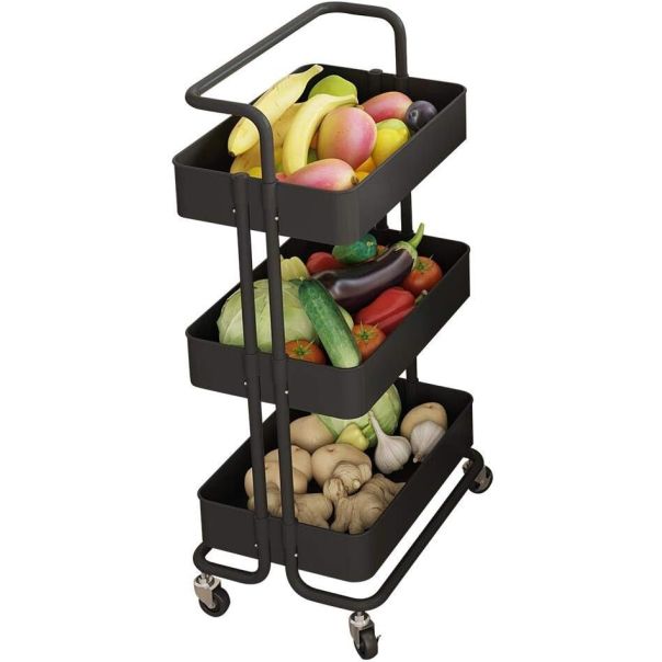 BOLZZ Polica storage black - EP2883099