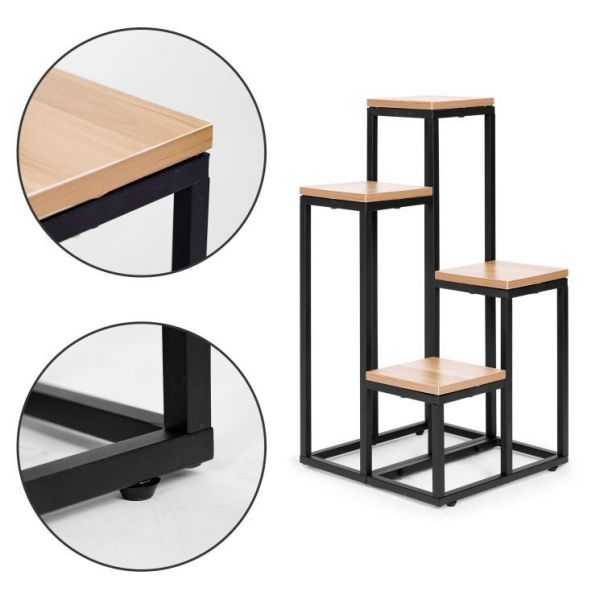 MODERNHOME Polica za cveće light walnut - PJJPS0011L