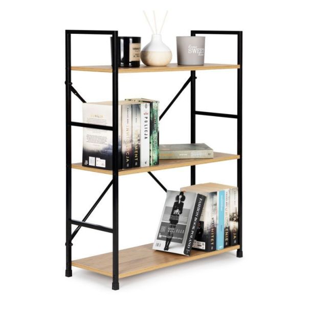 MODERNHOME Polica za knjige loft 3 - CWJ602480LGO