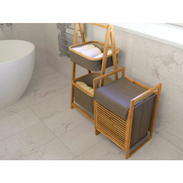 BOLZZ Polica za odlaganje stvari natur 2 - BOLPOLBG002