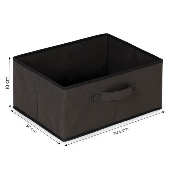 MODERNHOME Police za odlaganje sa tekstilnim korpama, - EP2249916