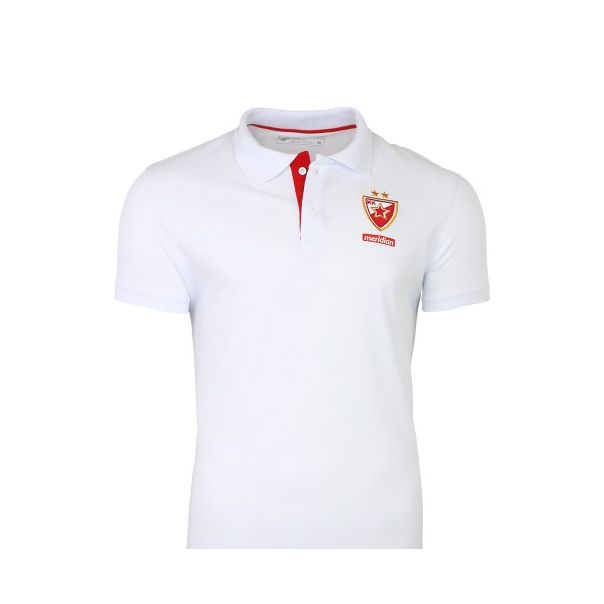 RED STAR MAJICA POLO BELA KK Crvena Zvezda - CZKKTS131 B