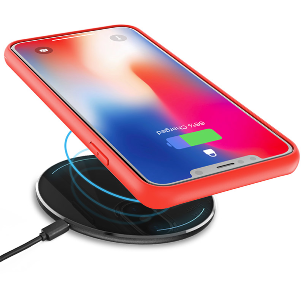 Maska za iPhone XS Polychromatic crvena - 027501