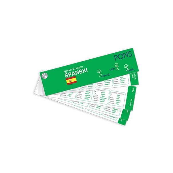 Pons nepravilni glagoli španski - 9788677628642