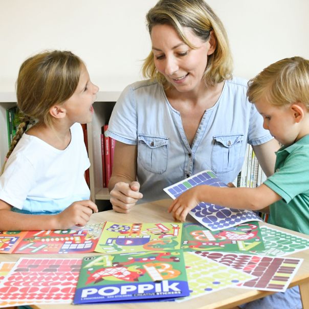 Poppik Panorama od nalepnica: ABECEDA 3+ - MAT010