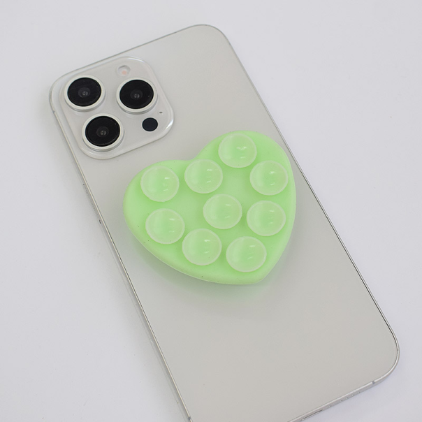 Popsocket Octobuddy Heart svetlo zeleni - 618099