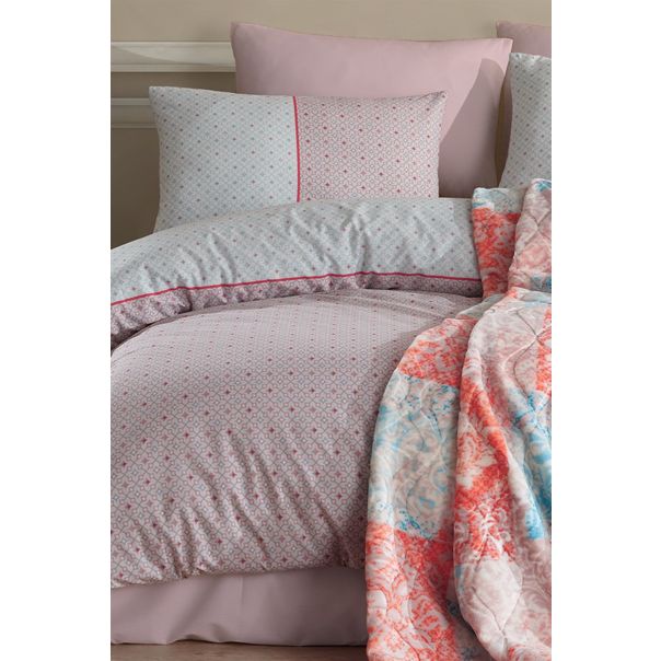 VIKTORIJA Posteljina HOME 160x220cm Vanesa Coral - VLK000403-vanesacoral