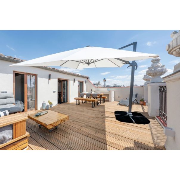 MODERNHOME Postolje za velike baštenske suncobrane - YB17015L-C