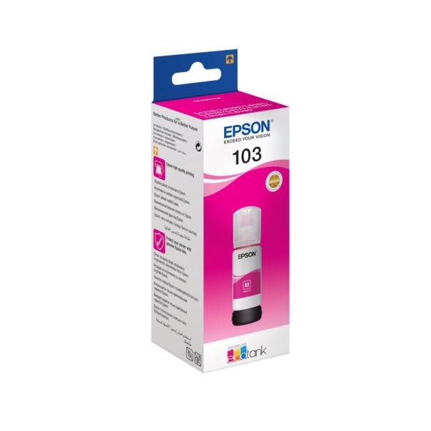 EPSON Mastilo 103  magenta - POT01403
