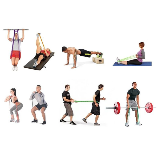 Power band guma za vezbanje 6.4mm (žuta) - 612876