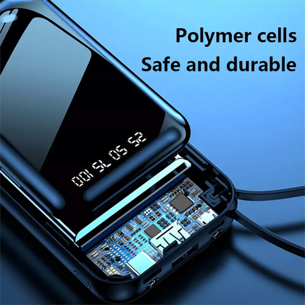 Power Bank 20000 mAh ljubicasti - 613194