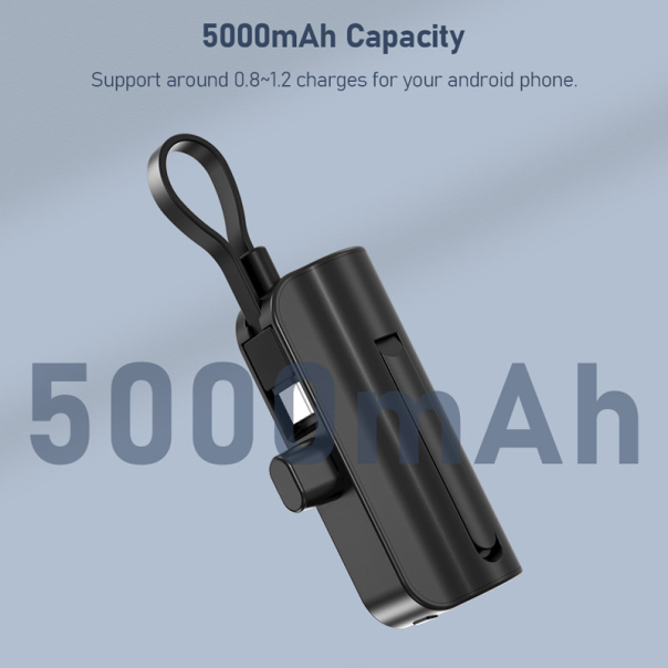 Power Bank Aspor A332 5000 mAh Type-C crna - 602309