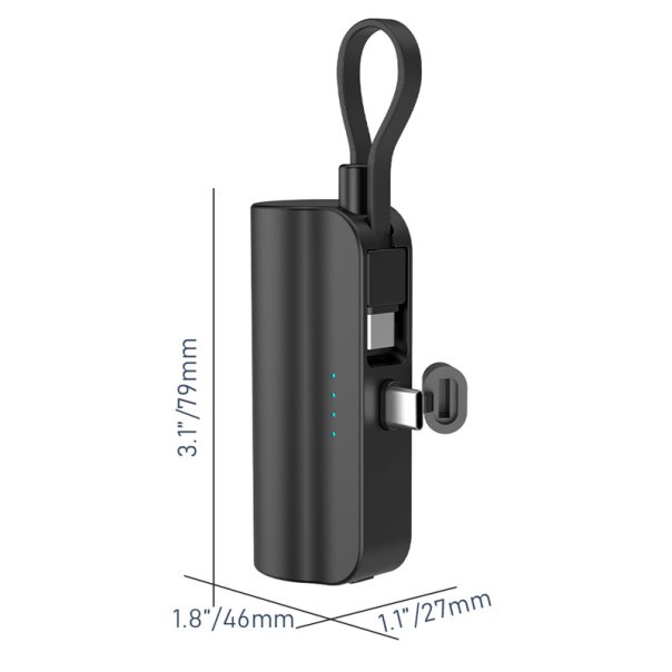 Power Bank Aspor A332 5000 mAh Type-C crna - 602309