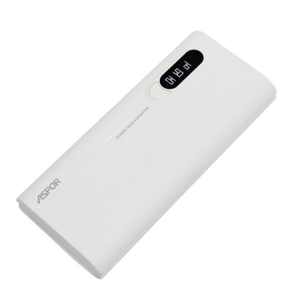 Power Bank Aspor A357 10000 mAh bela - 603952