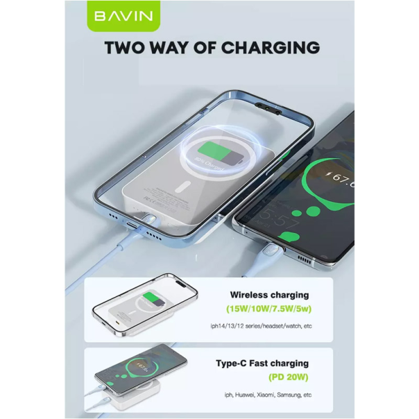 Power Bank Bavin PC1016 Mag Charger 10000 mAh beli - 605610