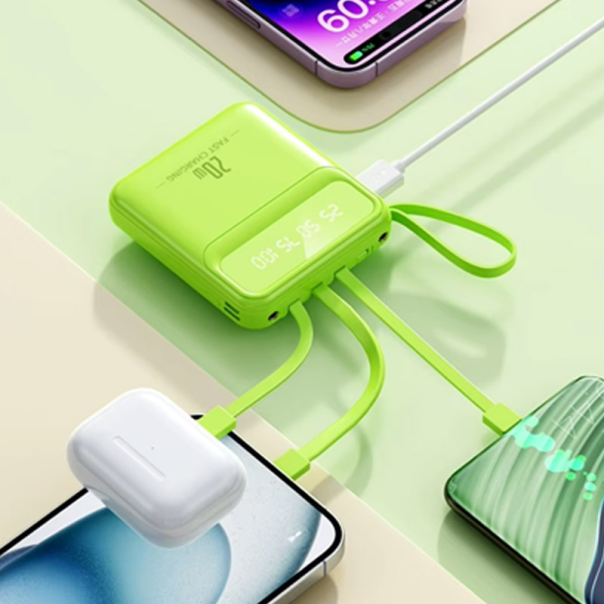 Power Bank Fast Charger 20000 mAh crni - 613189