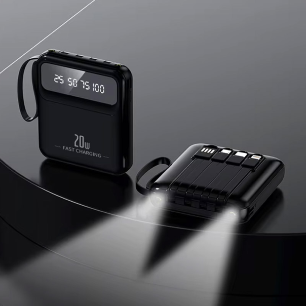 Power Bank Fast Charger 20000 mAh crni - 613189