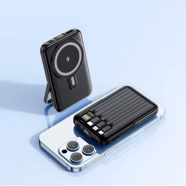 Power Bank Mag Charger PD 66W 5000 mAh crni - 622004