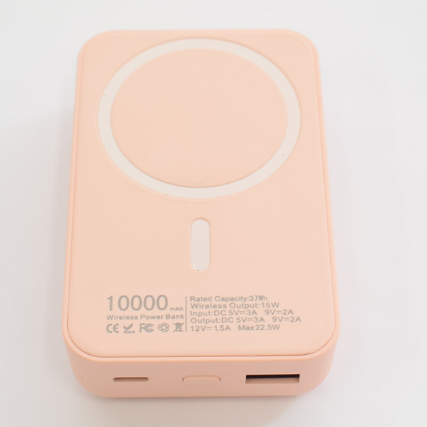 Power Bank Mag Charger 10000 mAh 22.5W rose - 609706