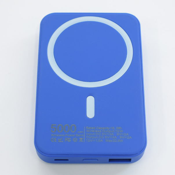 Power Bank Mag Charger 5000 mAh 22.5W tamno plava - 609703
