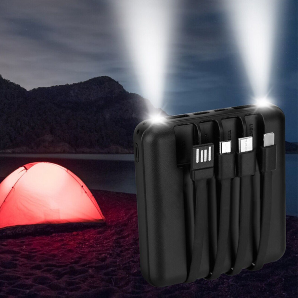 Power Bank Mirror LED Digital Display 10.000 mAh DC 5V/ 2.1A crni - 057929