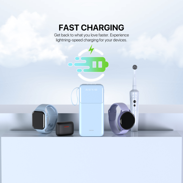 Power bank Prenosiva baterija Fantech S3 10000mAh, 10W beli - 220831