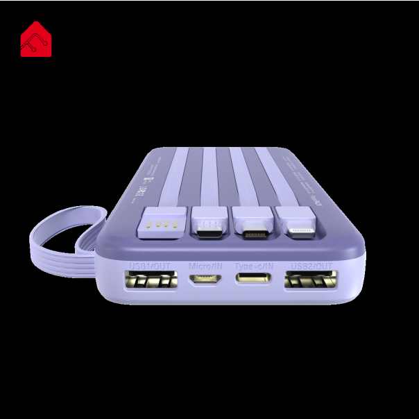 Power bank Prenosiva baterija Fantech S3 10000mAh, 10W  ljubicasti - 220833