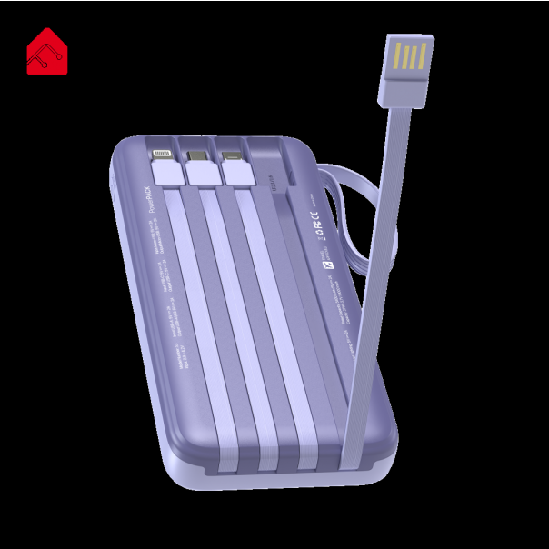 Power bank Prenosiva baterija Fantech S3 10000mAh, 10W  ljubicasti - 220833