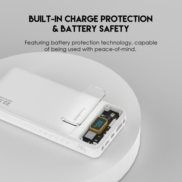 Power bank Prenosiva baterija Fantech T1 10000mAh QC, PD, 22.5W crni - 220834