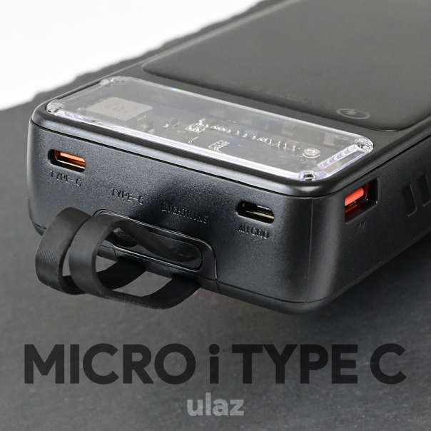 Power bank prenosiva baterija Oxpower P410 PD QC 22.5W 20000mAh crna - 216794