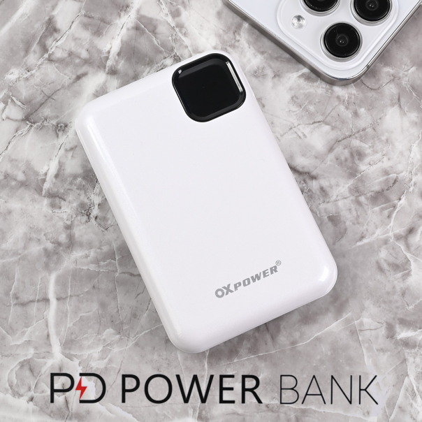 Power bank prenosiva baterija Oxpower PD12 10000mAh bela - 220778