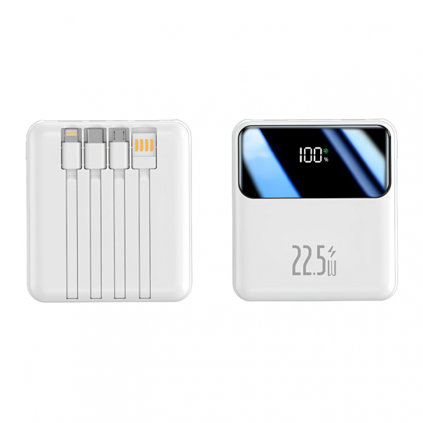 Power bank prenosiva baterija Oxpower PDC10 10000mAh bela - 220780