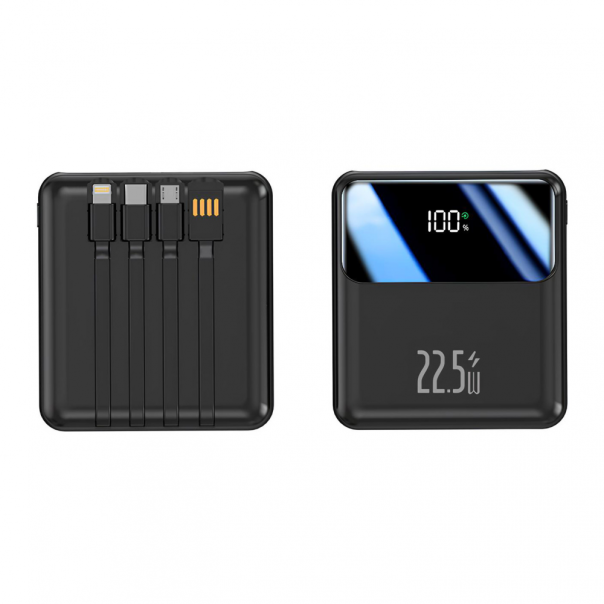 Power bank prenosiva baterija Oxpower PDC10 10000mAh crna - 220779