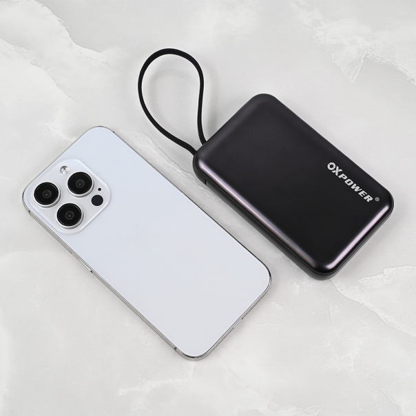 Power bank prenosiva baterija Oxpower PDW12 12000mAh 3u1 magnetic crna - 220781